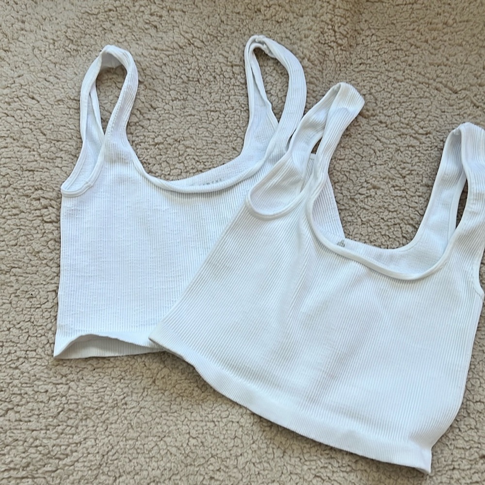 🌺free people happiness run square neck crop